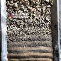 پاورپوینت آزمایش دانه بندی مصالح سنگی   
