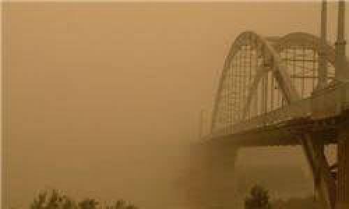 پاورپوینت پدیده ریزگردها  گرد و غبار در ایران در 23 اسلاید ‬‎
